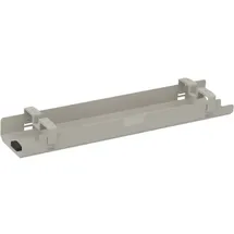 SOENNECKEN Kabelkanal horizontal beidseitig abklappbar für Tische B1200mm si