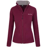 Rock Creek Fleecejacke Weinrot XS