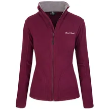 Rock Creek Fleecejacke Weinrot XS