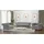 s-style möbel SITZGARNITUR mit Schlaffunktion 3+2+1 Chesterfield Nyx Grau Samt