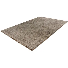 Kayoom Teppich KAYOOM "Amora 259", creme, B:80cm H:13mm L:150cm, Polyester, Teppiche, Teppich, Kurzflor, Vintage, Orient, Hoch Tief Struktur, Wohnzimmer