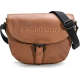 farmhood Nashville Umhängetasche Leder Mid Brown