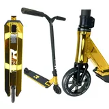 Root Industries Type R Stunt-Scooter H=82,5cm gold + Fantic26 Griptape