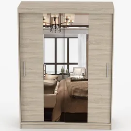 fabryka mebli idczak Schwebetürenschrank VISTA 01 150 x 200 x 61 cm Bronze