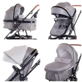 Lorelli Lora grau/schwarz