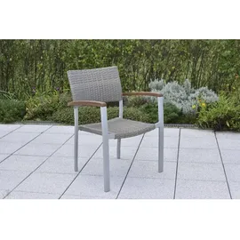 Merxx Silano Gartensessel 60 x 55,5 x 85 cm beige
