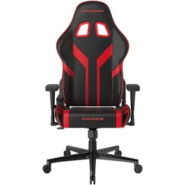 DXRacer Prince Serie Gaming-Stuhl schwarz/rot
