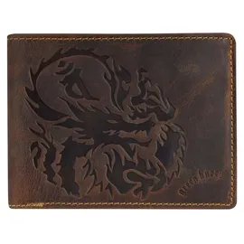 GREENBURRY Vintage Geldbörse Herren braun