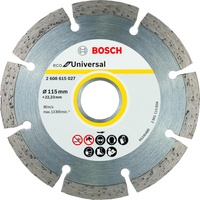 Bosch Professional Zubehör Bosch Diamanttrennscheibe Eco For Universal, D: 115 mm