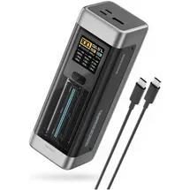 cuktech Powerbank CUK00P23GLBK 210W 25000mAh Power Bank 2 x USB-C 1 x USB-A - schwarz