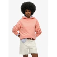 Superdry Kapuzensweatshirt "STUDIOS HOODIE", Damen, Gr. L, orange (peach