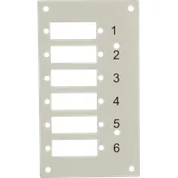 EFB Frontblende für 6 x SC-Duplex,für 53705.1V3