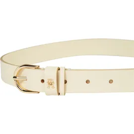 Tommy Hilfiger Damengürtel Leder 2,5 cm breit Gelb 70