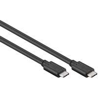 Good Connections Lade- und Datenkabel USB 3.1 USB-C beidseitig 2m schwarz