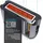 Arendo Langschlitz-Toaster Grau/Silber