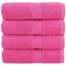 vidaXL Premium-gästetücher Solund 4 Stk. Rosa 30x50 Cm 600 G/m2 Vidaxl