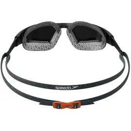 Speedo Aquapulse Pro Schwimmbrille Oxid Grey/Black/Orange Gold One Size
