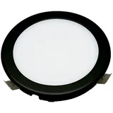 L&S Einbauleuchte Moonlight 68 Emotion Aluminium 12 V DC 3,6 W 2000497 schwarz
