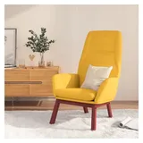 vidaXL Relaxsessel Senfgelb Stoff