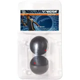 VICTOR SQUASHBALL 2 x red bunt|rot No Size