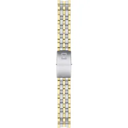 Tissot Edelstahl Metall Classic Dream Uhrenmetallband Zweifarbig, Classic Dream T605029057 - Grey/Golden,Zweifarbig