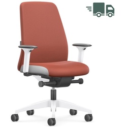 Interstuhl EVERY INTERIOR Edition Bürostuhl | Polsterrücken | Orangerot