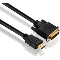 PureLink HDMI-DVI M-M 7.5m 7,5 m DVI-D schwarz