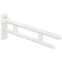 Hewi System 900 Stützklappgriff Duo Wandstützgriff 700 mm weiß