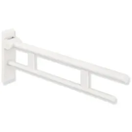Hewi System 900 Stützklappgriff Duo Wandstützgriff 700 mm weiß