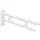 Hewi System 900 Stützklappgriff Duo Wandstützgriff 700 mm weiß