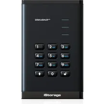 Istorage diskAshur3 - Black (4 TB), Externe Festplatte, Schwarz