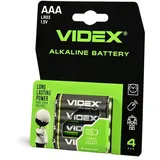 Videx Alkaline Batterie AAA 1200 mAh 4 St.