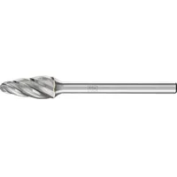 Pferd Hartmetall Hochleistungsfrässtift ALU Rundbogen RBF Ø 06x13mm Schaft-Ø