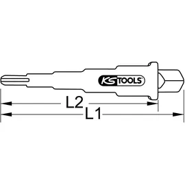 KS Tools Universal-Stufenschlüssel 5-stufig 3/8" - 1 1/4"