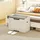 Homcom Truhenbank Weiß 75 x 40 x 56 cm