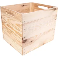 Creative Deco 4 x Holzkiste Natur | passend für