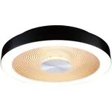 Paulmann Volea IP44 3000K 470lm - 1650lm 230V 3,5 / 1x13W dimmbar Schwarz/Gold