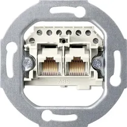 Merten 465702 UAE-Einsatz 2x8, weiß