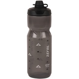 Zéfal ZEFAL Sense Soft No Mud Fahrradflasche – Fahrrad Trinkflasche - MTB-Flasche mit Schlammschutz - Sport-Wasserflasche ohne BPA - Rauchschwarz, 800ml