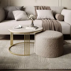 lookway LORI Braun Metall 70 x 49 x 70 cm