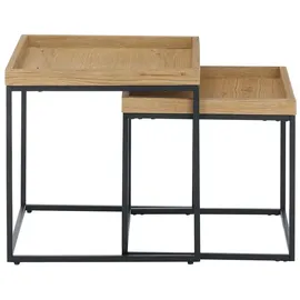 a better place furniture Ubeda Braun/Schwarz Eiche 50 x 42 cm