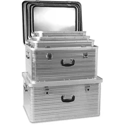 BRB 5 Aluboxen, 27 Liter, 45 Liter, 69 Liter, 101 Liter und 141 Liter
