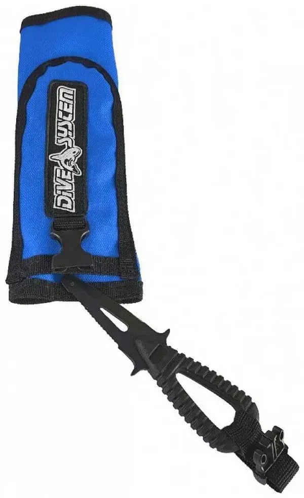 Dive System Inflator Messer Mit Scheide - Blue Royal - One Size