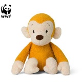 WWF Cub Club - Mago das Äffchen (gelb, 22cm) mit Quietscher Kuscheltier Stofftier für Kleinkinder
