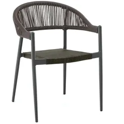BIG Möbel GmbH Terrassenstuhl Elin braun | Gastrostuhl Outdoor stapelbar