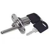 v.i.t Zylinder Zentralverschluss-Set Zylinder Ø16 x 22mm Stahl vernickelt