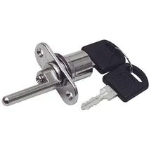 v.i.t Zylinder Zentralverschluss-Set Zylinder Ø16 x 22mm Stahl vernickelt