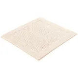 Badteppich Net 60 cm Baumwolle Beige Natur