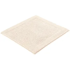 KLEINE WOLKE Badteppich Net 60 cm Baumwolle Beige Natur