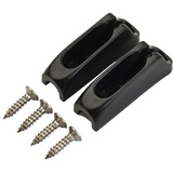 ihreesy 2 Stück Marine Seilklemme Fenderclips, Selbstsichernder Seilstopper Nylon-Seilklemme Bootsklemmen Marine-Seilspanner Universal Kajak-Nockenklemme Muschelklampe Segelzubehör